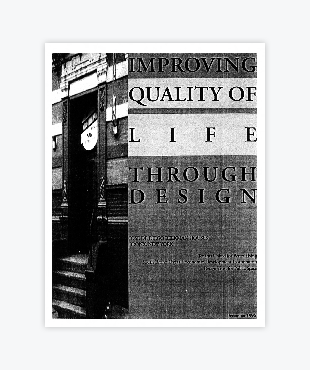 Improving Quality of Live Through Design (PDF)